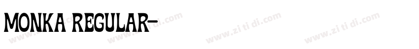 Monka Regular字体转换 Monka Regular字体转换